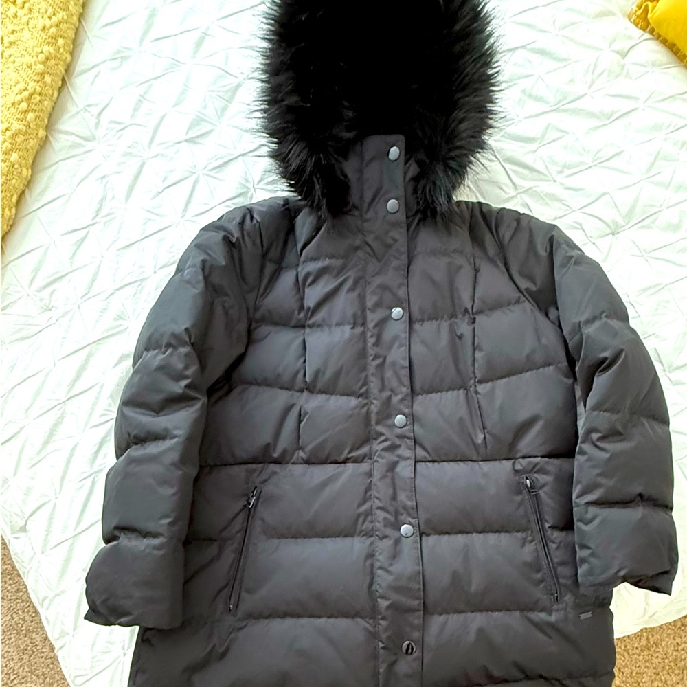 Women’s petite refined down coat